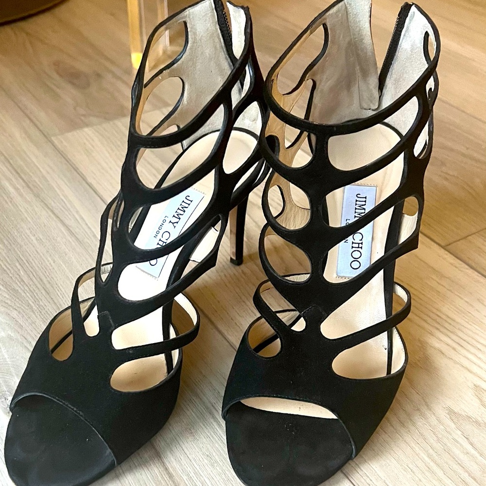 Black sexy Jimmy Choo heels